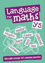 Year 5 Language for Maths Teacher Resources