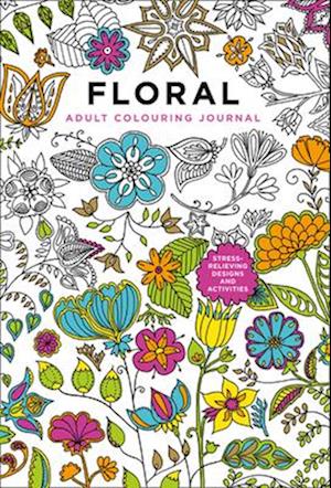 Adult Colouring Journal: Floral