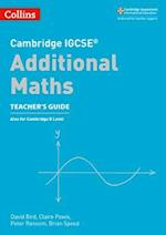 Cambridge IGCSE™ Additional Maths Teacher’s Guide