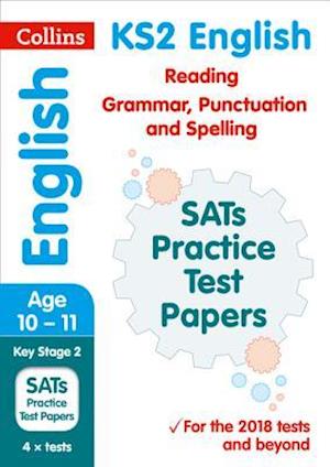 KS2 English Reading, Grammar, Punctuation and Spelling SATs Practice Test Papers