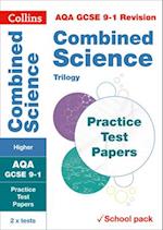 AQA GCSE 9-1 Combined Science Higher Practice Test Papers