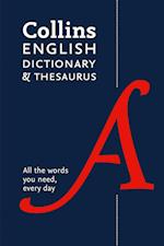 Paperback English Dictionary and Thesaurus Essential