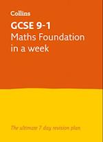 GCSE 9-1 Maths Foundation In A Week