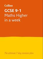 GCSE 9-1 Maths Higher In A Week