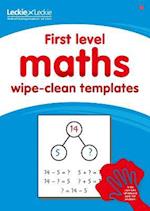 First Level Wipe-Clean Maths Templates for CfE Primary Maths