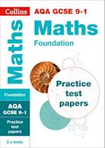 AQA GCSE 9-1 Maths Foundation Practice Papers