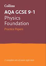 AQA GCSE 9-1 Physics Foundation Practice Papers