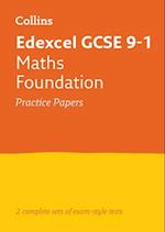 Edexcel GCSE 9-1 Maths Foundation Practice Papers