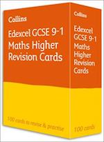 Edexcel GCSE 9-1 Maths Higher Revision Cards