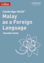 Cambridge IGCSE™ Malay as a Foreign Language Teacher’s Guide