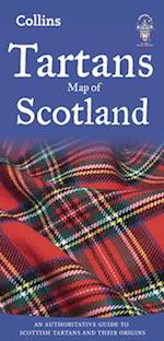 Tartans Map of Scotland