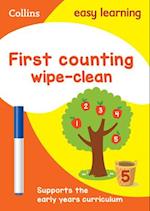 First Counting Age 3-5 Wipe Clean Activity Book