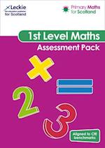 Primary Maths for Scotland First Level Assessment Pack