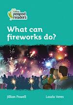Level 3 – What can fireworks do?