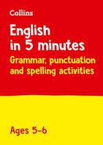 English in 5 Minutes a Day Age 5-6