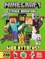 Minecraft Sticker Adventure: Mob Attacks!