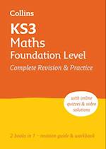KS3 Maths Foundation Level All-in-One Complete Revision and Practice