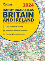 2024 Collins Handy Road Atlas Britain and Ireland
