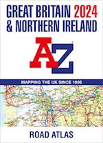 Great Britain & Northern Ireland A-Z Road Atlas 2024 (A3 Paperback)