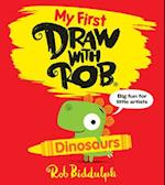 My First Draw With Rob: Dinosaurs
