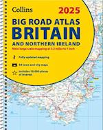 2025 Collins Big Road Atlas Britain and Northern Ireland