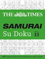 The Times Samurai Su Doku 13