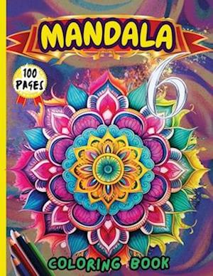 Mandala 6 Coloring Book