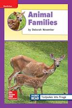 Reading Wonders Leveled Reader Animal Families