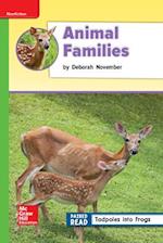 Reading Wonders Leveled Reader Animal Families