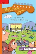 Reading Wonders Leveled Reader Music in My Family