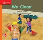 Reading Wonders Leveled Reader We Clean!