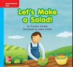 Reading Wonders Leveled Reader Let's Make a Salad!