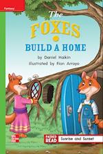 Reading Wonders Leveled Reader the Foxes Build a Home