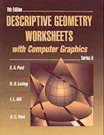 A Descriptive Geometry Worksheets with Computer Graphics, Series