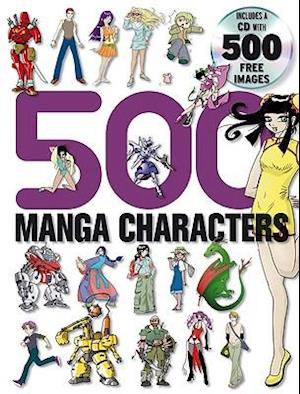 500 Manga Characters [With 500 Free Images CD]