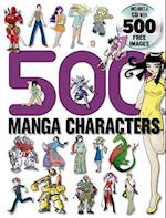 500 Manga Characters [With 500 Free Images CD]