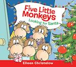 Five Little Monkeys Looking for Santa Board Book