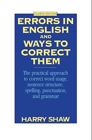 Errors in English and Ways to Correct Them