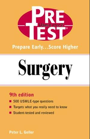 Surgery: PreTest Self-Assessment and Review