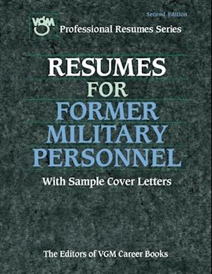 Resumes for Former Military Personnel