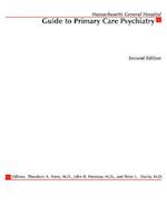 Massachusetts General Hospital Guide to Primary Care Psychiatry 