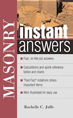 Masonry Instant Answers