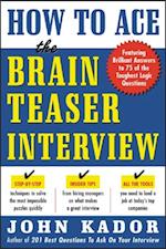 How to Ace the Brainteaser Interview