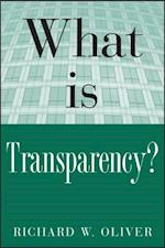 What is Transparency?