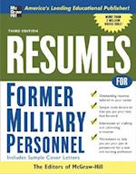 Resumes for Former Military Personnel