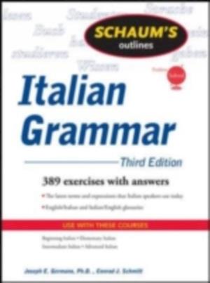 Schaum's Outline of Italian Grammar, Third Edition
