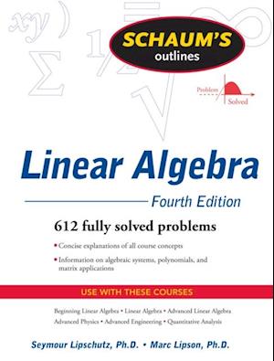 Schaum's Outline of Linear Algebra Fourth Edition
