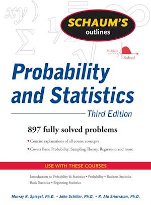 Schaum's Outline of Probability and Statistics, 3/E