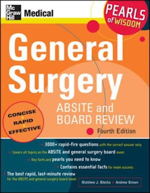 General Surgery ABSITE and Board Review: Pearls of Wisdom, Fourth Edition