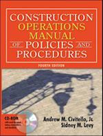 Construction Operations Manual of Policies and Procedures